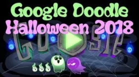 Google Doodle Halloween 2018
